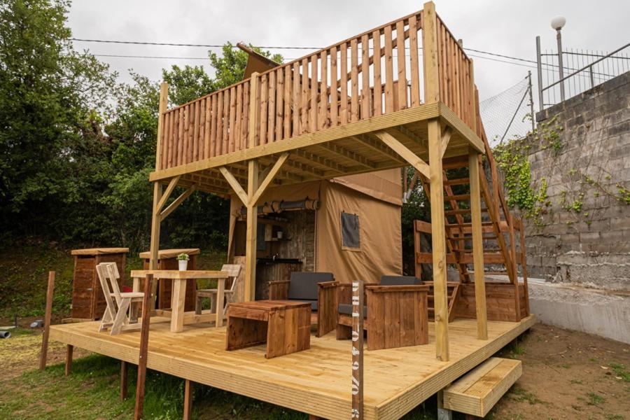 Camping Las Gaviotas Naveces 外观 照片